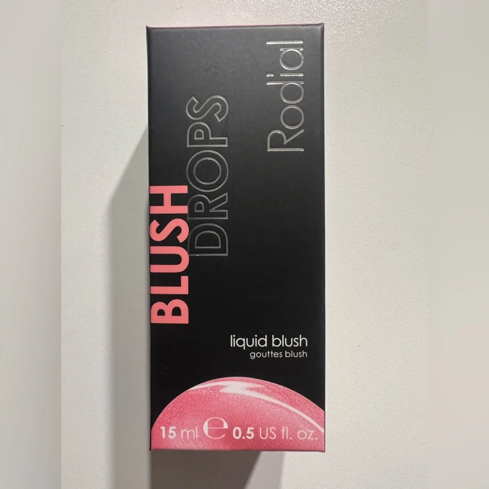 Rodial BLUSH DROPS - Frosted Pink 15ml - NWT